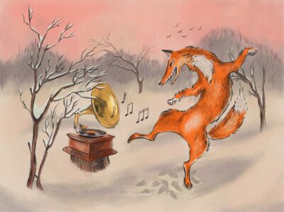 Tanzender Fuchs